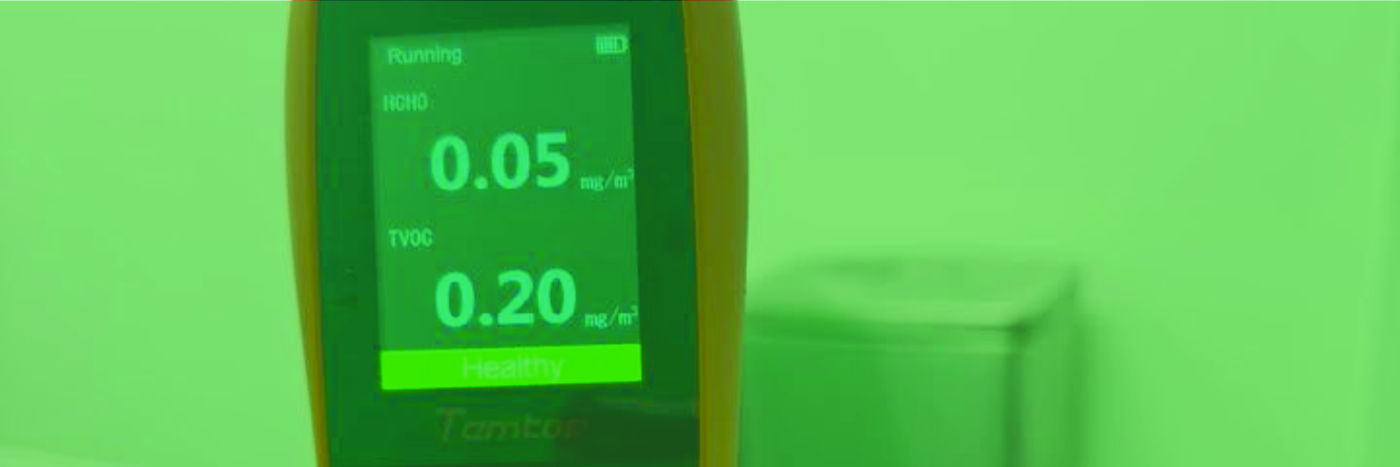 Indoor air quality testing equipment